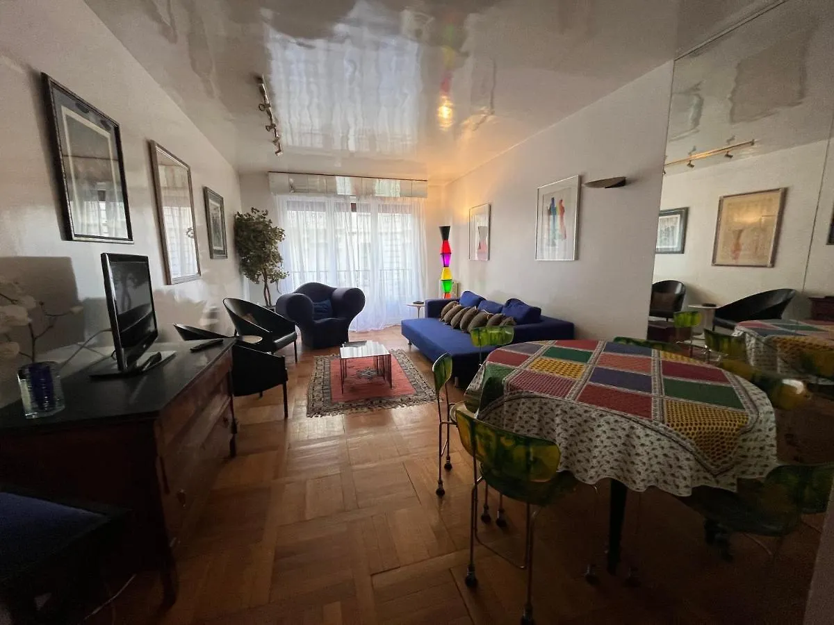 Paris Arc De Triomphe Luxe Pour 4 Lägenhet